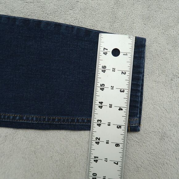 Calvin Klein Jeans Women's Size 6 Blue Low-Rise Ankle Legging Denim 26.5" Inseam - Picture 5 of 16